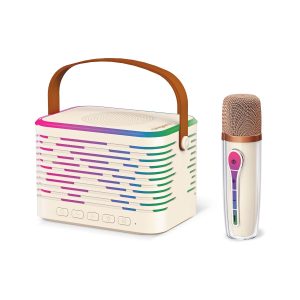 FINGERS KaraokeStar-K4 Portable Speaker with Wireless Mic