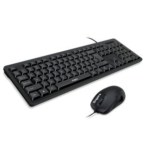 FINGERS MarvelCombo Wired Deskset (USB Wired Keyboard & Mouse Set)