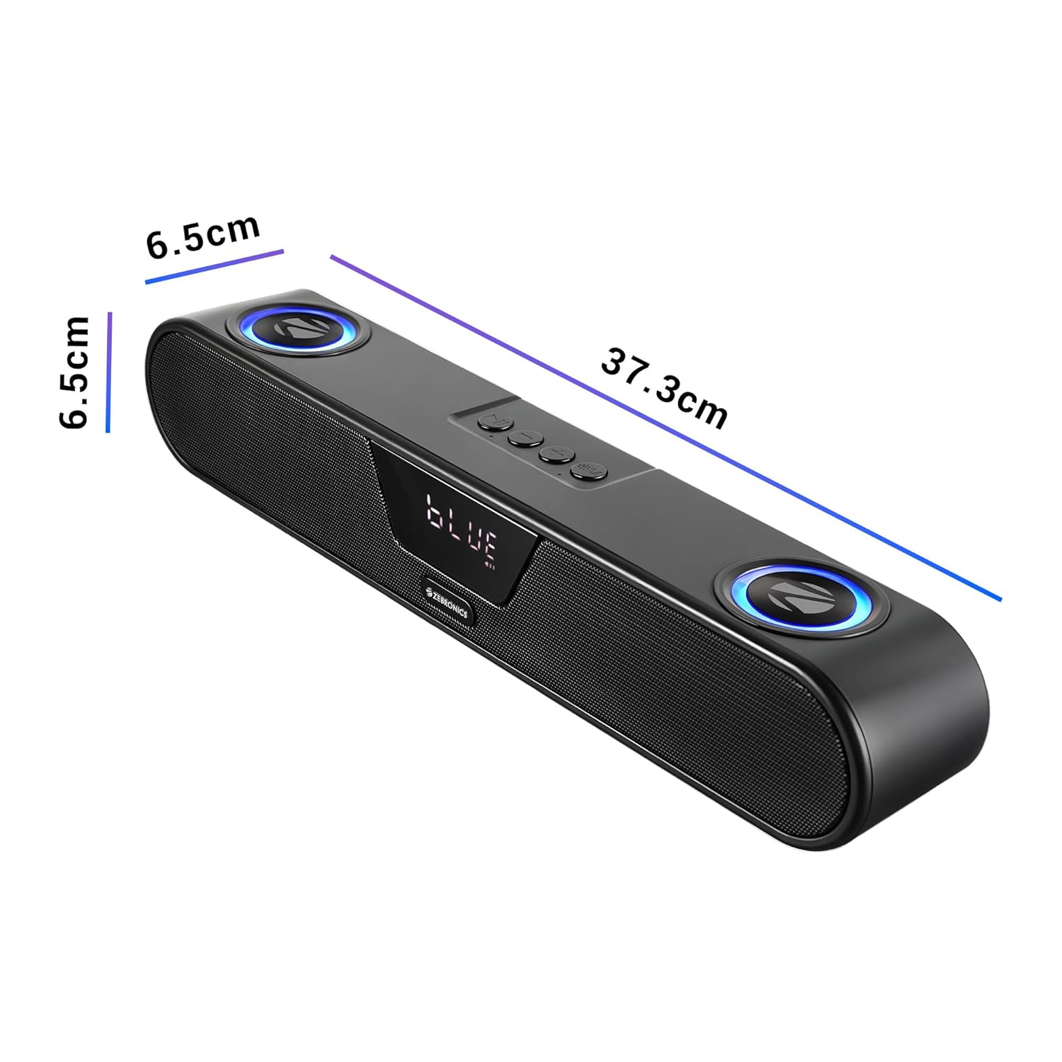 ZEBRONICS Astra 40 Portable Bluetooth Speaker (Black)