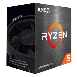 AMD 5000 Series Ryzen 5 5600 Desktop Processor 6 cores 12 Threads 35 MB Cache 3.5 GHz Upto 4.2 GHz AM4 Socket 500 Series Chipset (100-100000927BOX)