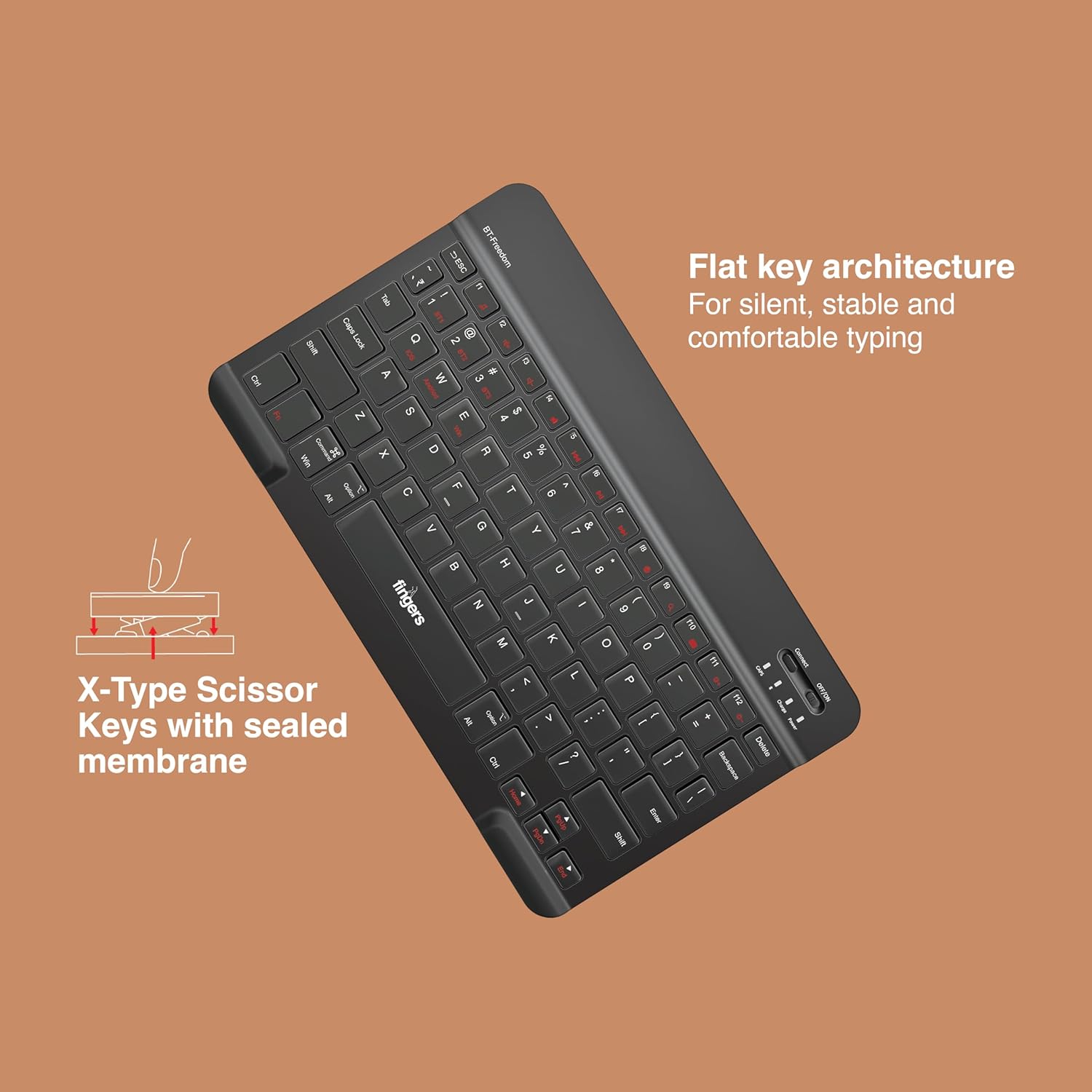 FINGERS BT-Freedom Bluetooth Mini Keyboard