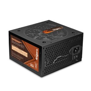 FINGERS BoxIron-600 High-Efficiency Power Supply SMPS with 4 SATA (5-pin) connectors (600 W Power Delivery, 12 cm Cooling Fan, 2000 RPM, 1.2 m Long Power Cable)