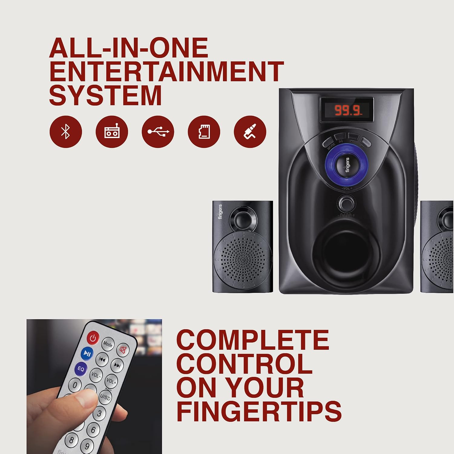 FINGERS Challenger 2.1 Speaker