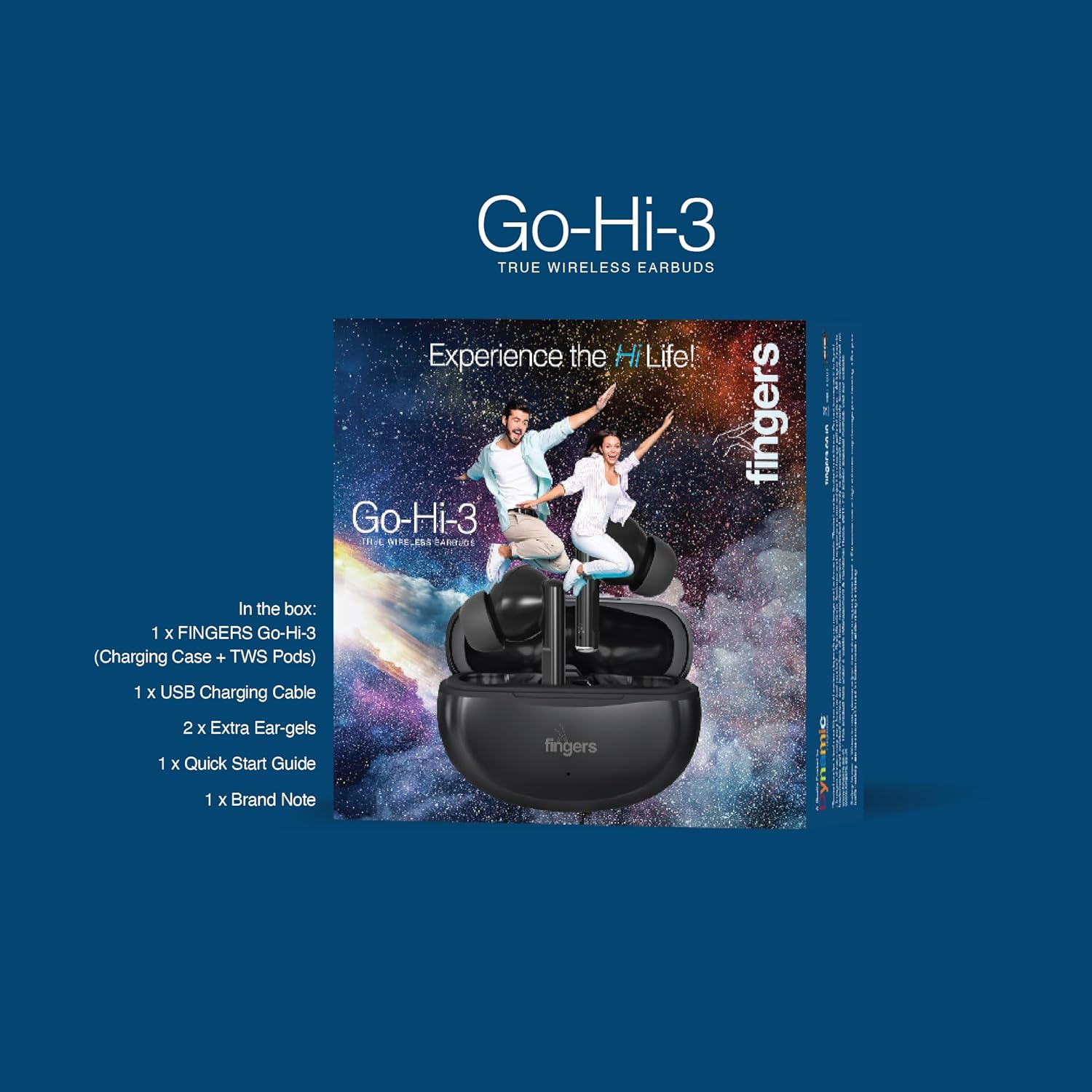 FINGERS Go-Hi-3 True Wireless Earbuds