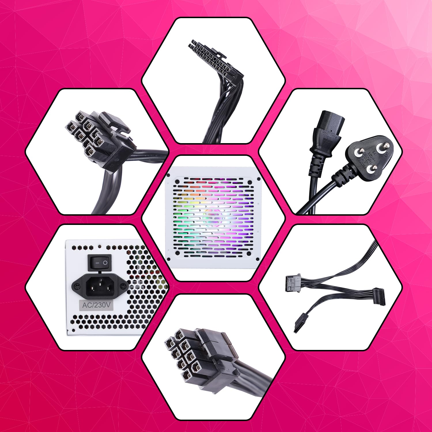 ZEBRONICS VS500Z 500W Premium Power Supply