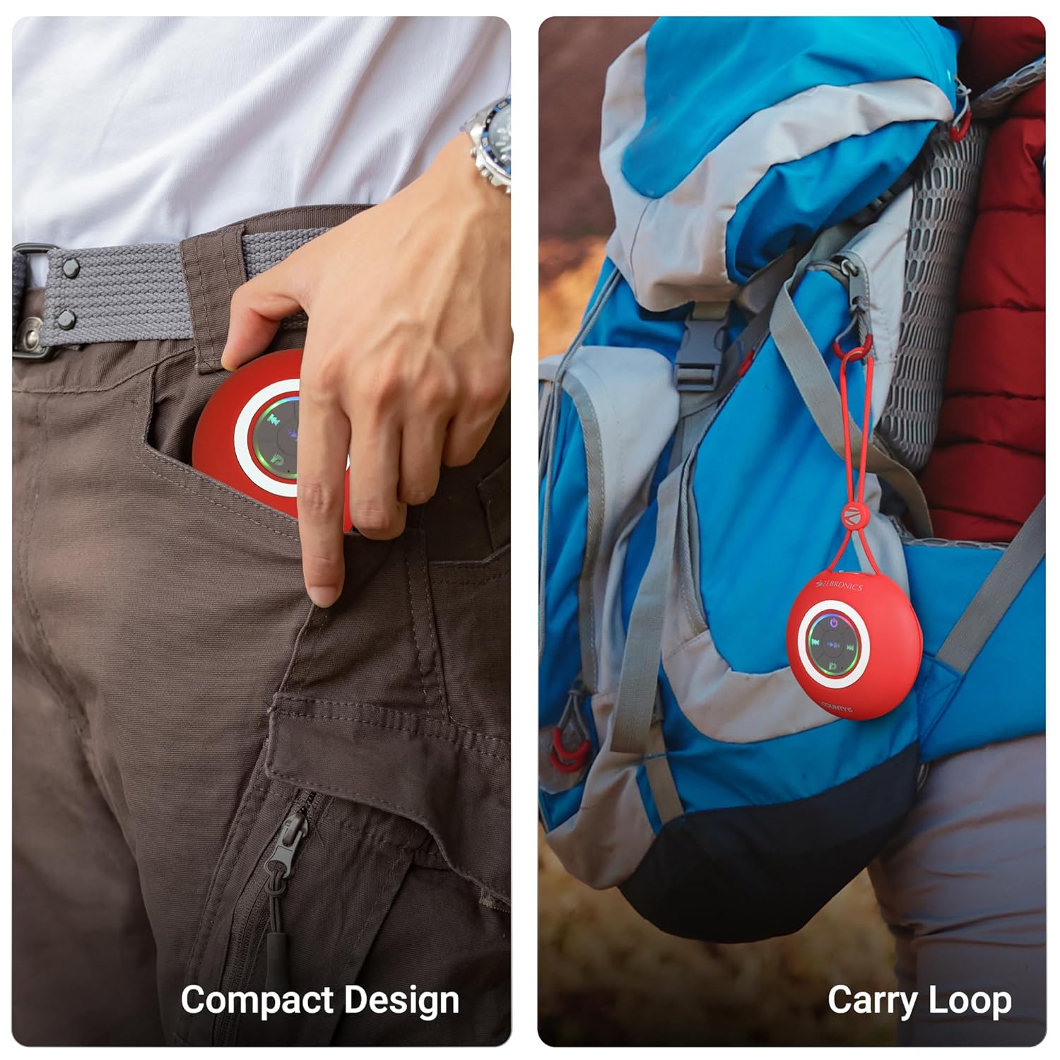 ZEBRONICS County 6 Portable Bluetooth Speaker