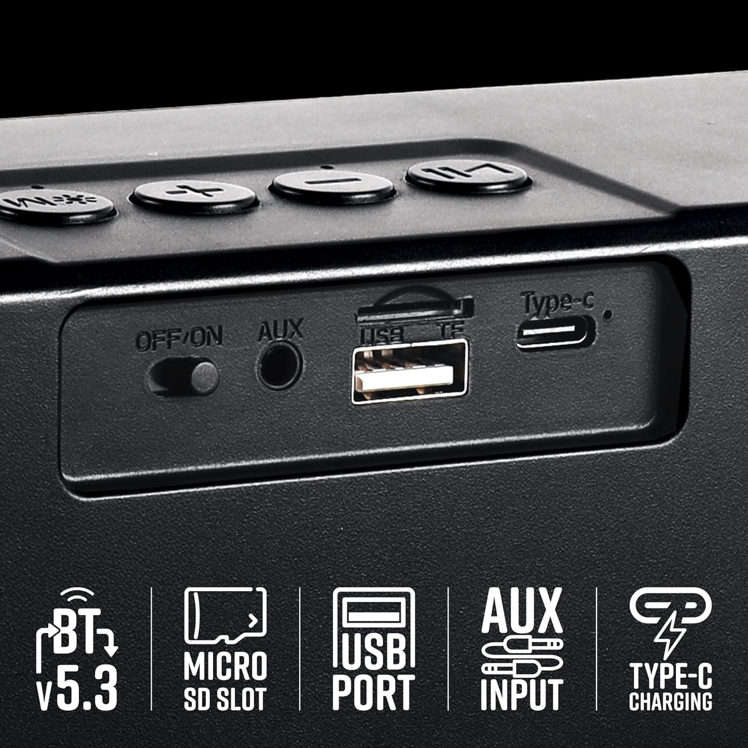 ZEBRONICS Astra 40 Portable Bluetooth Speaker (Black)