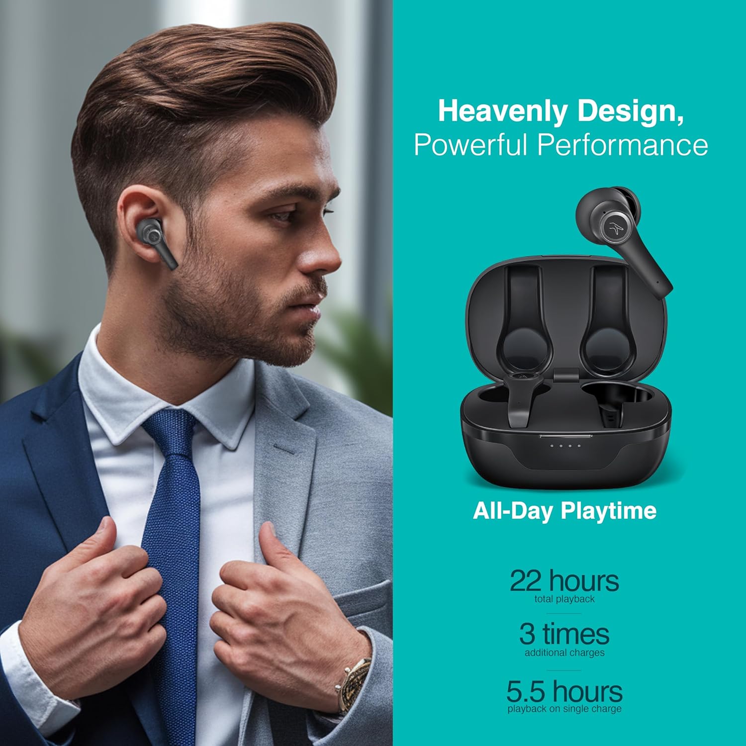 FINGERS ANC-HopBeats TWS Earbuds