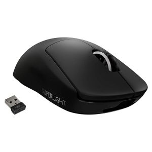 Logitech G PRO X Superlight Wireless USB Gaming Mouse (Black)