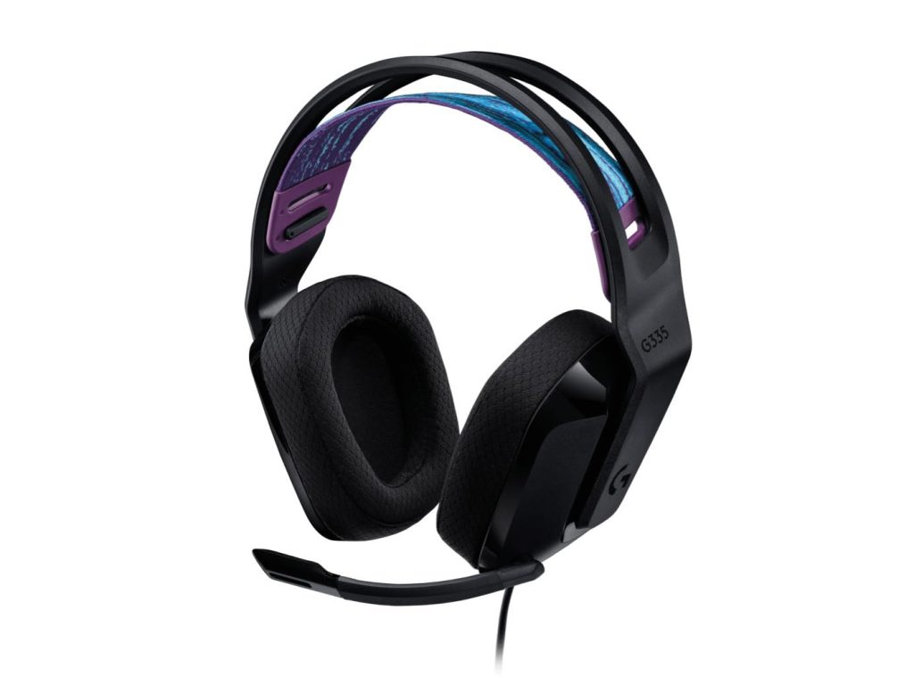 Logitech G 335 Wired Gaming Headset, with Over Ear Microphone