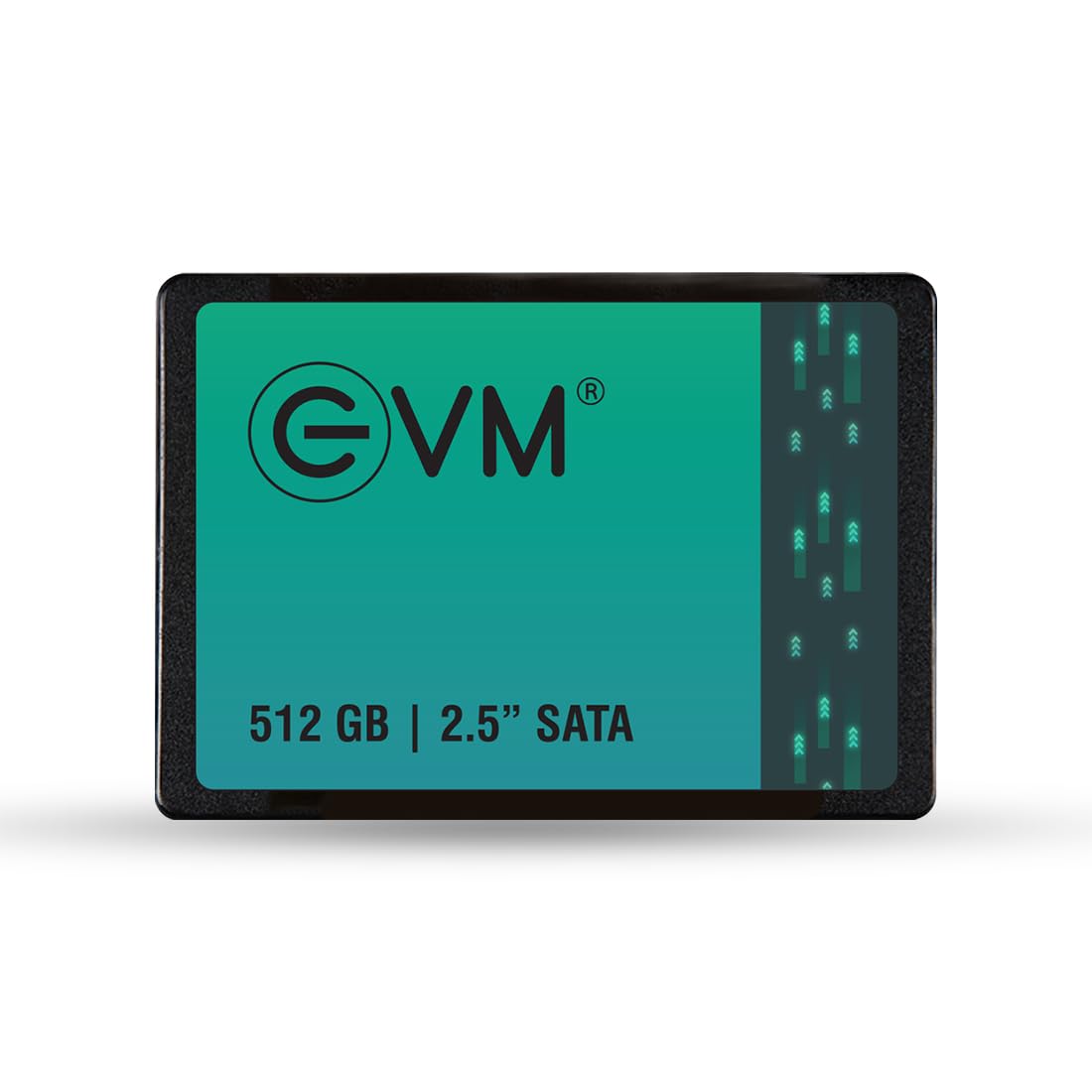 EVM 512GB 2.5-Inch SATA III Internal SSD β 550MB/s Read & 500MB/s Write, 3D NAND, 5-Year Warranty, Laptop & Desktop Solid State Drive (EVM25/512GB)
