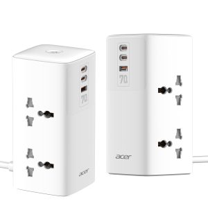 Acer PowerHub Tower AC Socket + 4 USB Ports