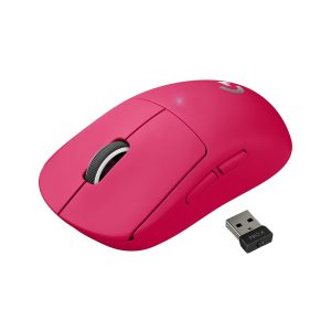 Logitech G USB PRO X Superlight Wireless Gaming Mouse (Magenta)