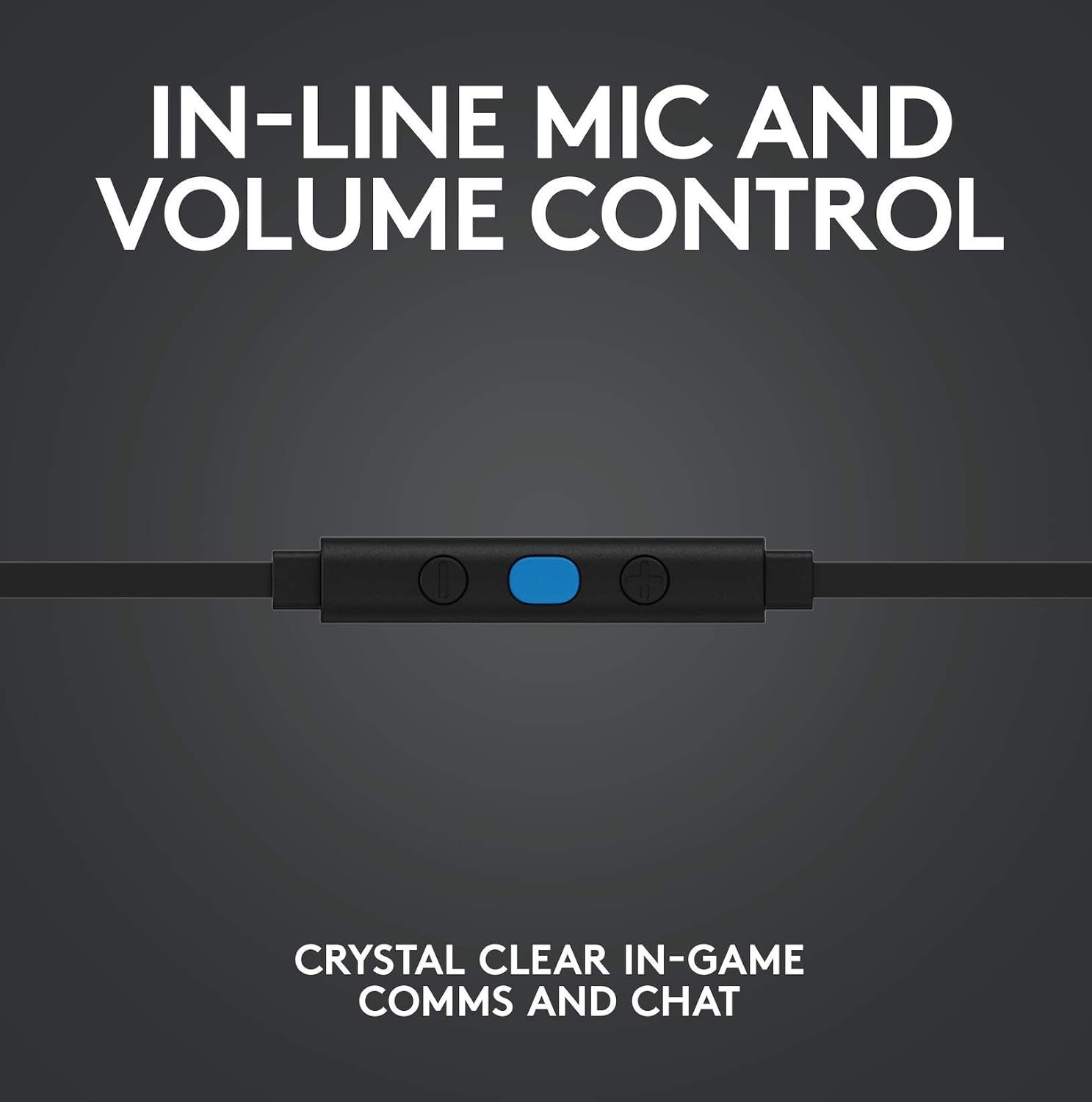 Logitech G333 Wired in Ear Earphones with Mic (Black)