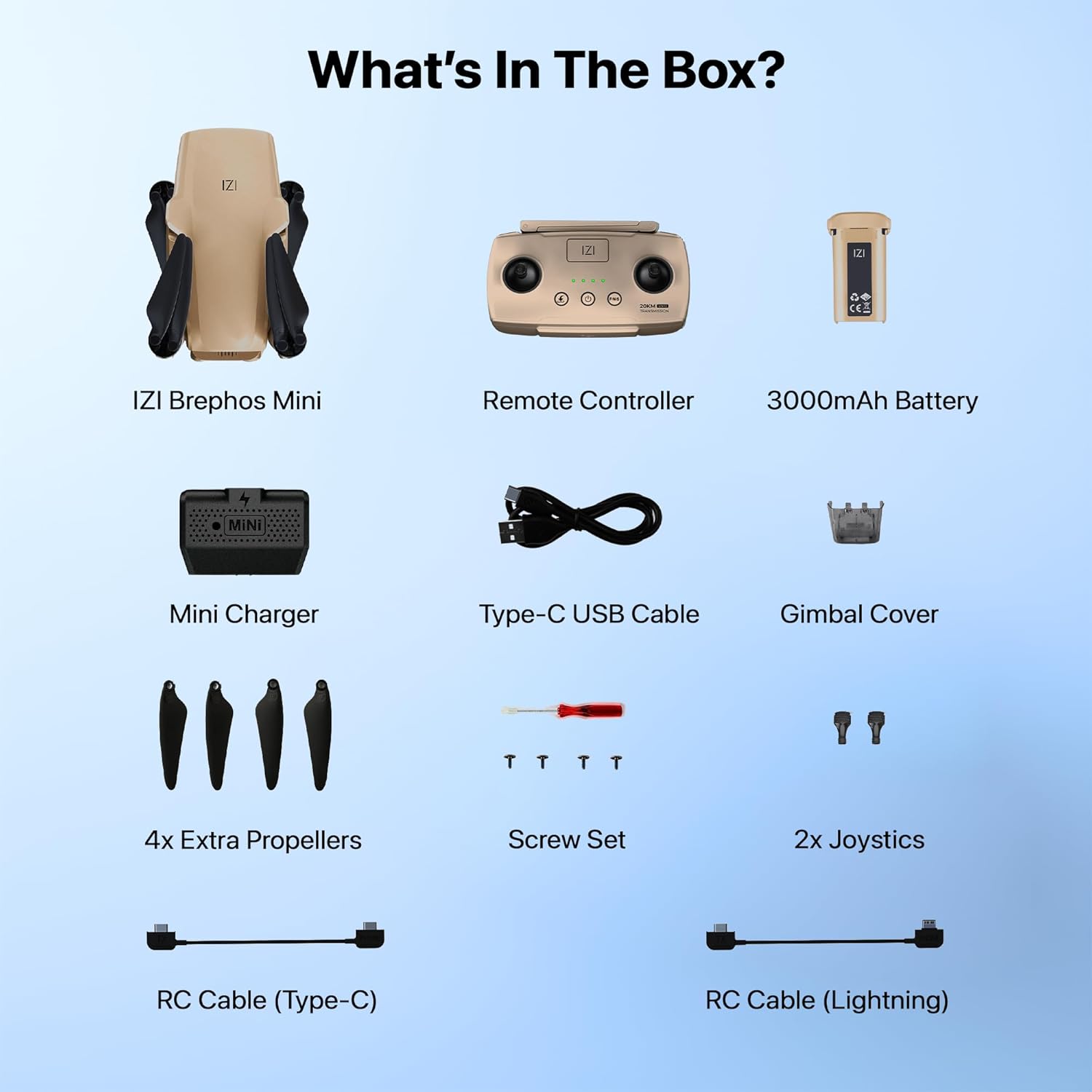 IZI Brephos Mini Nano Drone