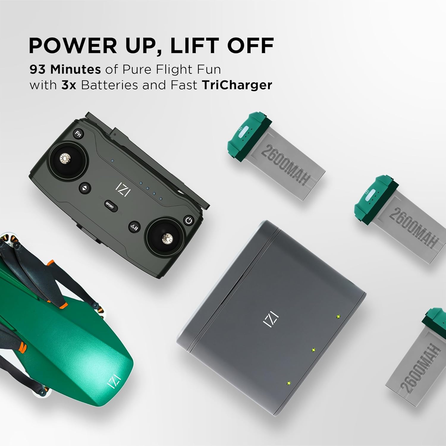 IZI Mini X Nano Fly More Combo 4K Drone with camera