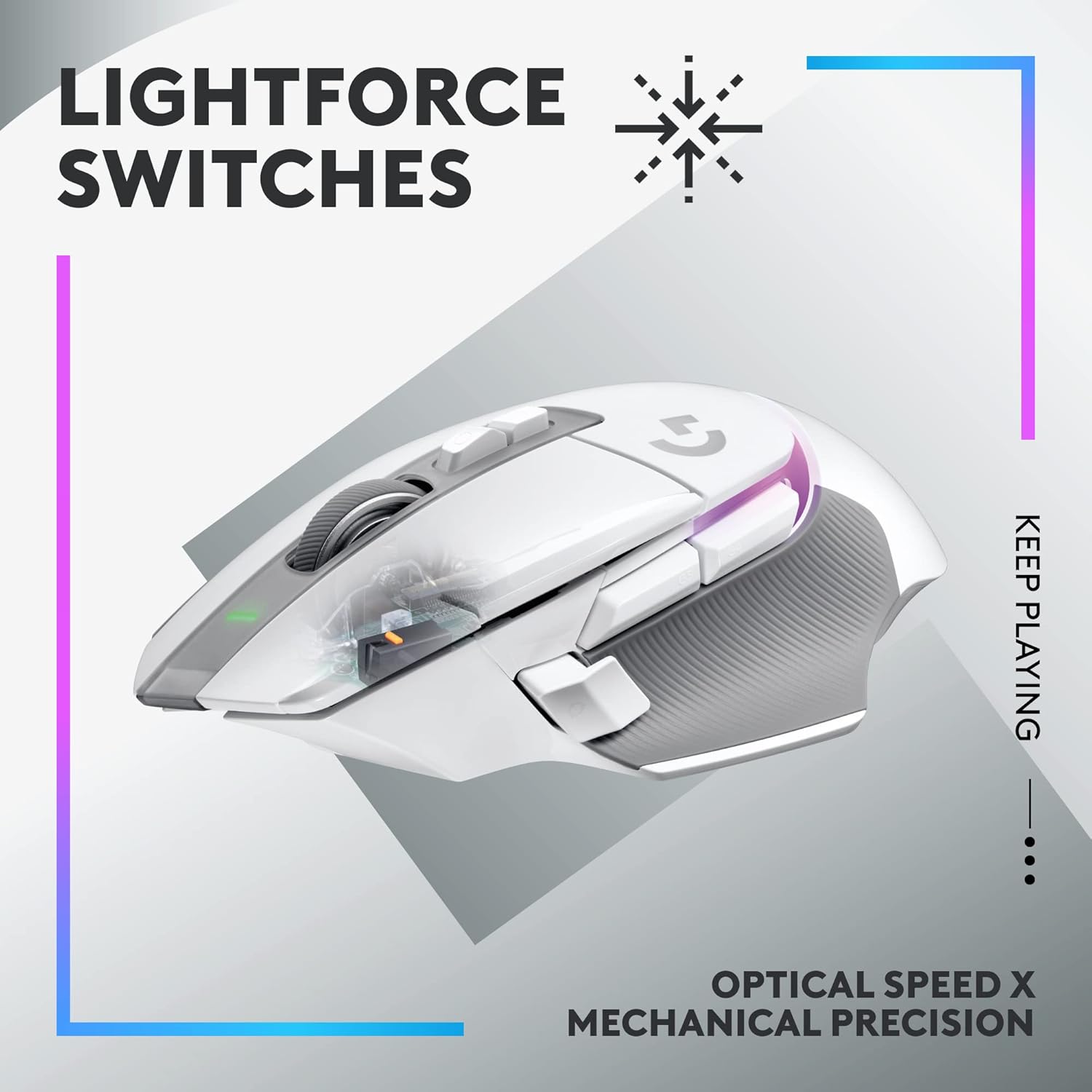 Logitech G502 X Lightspeed Plus Wireless RGB Gaming Mouse