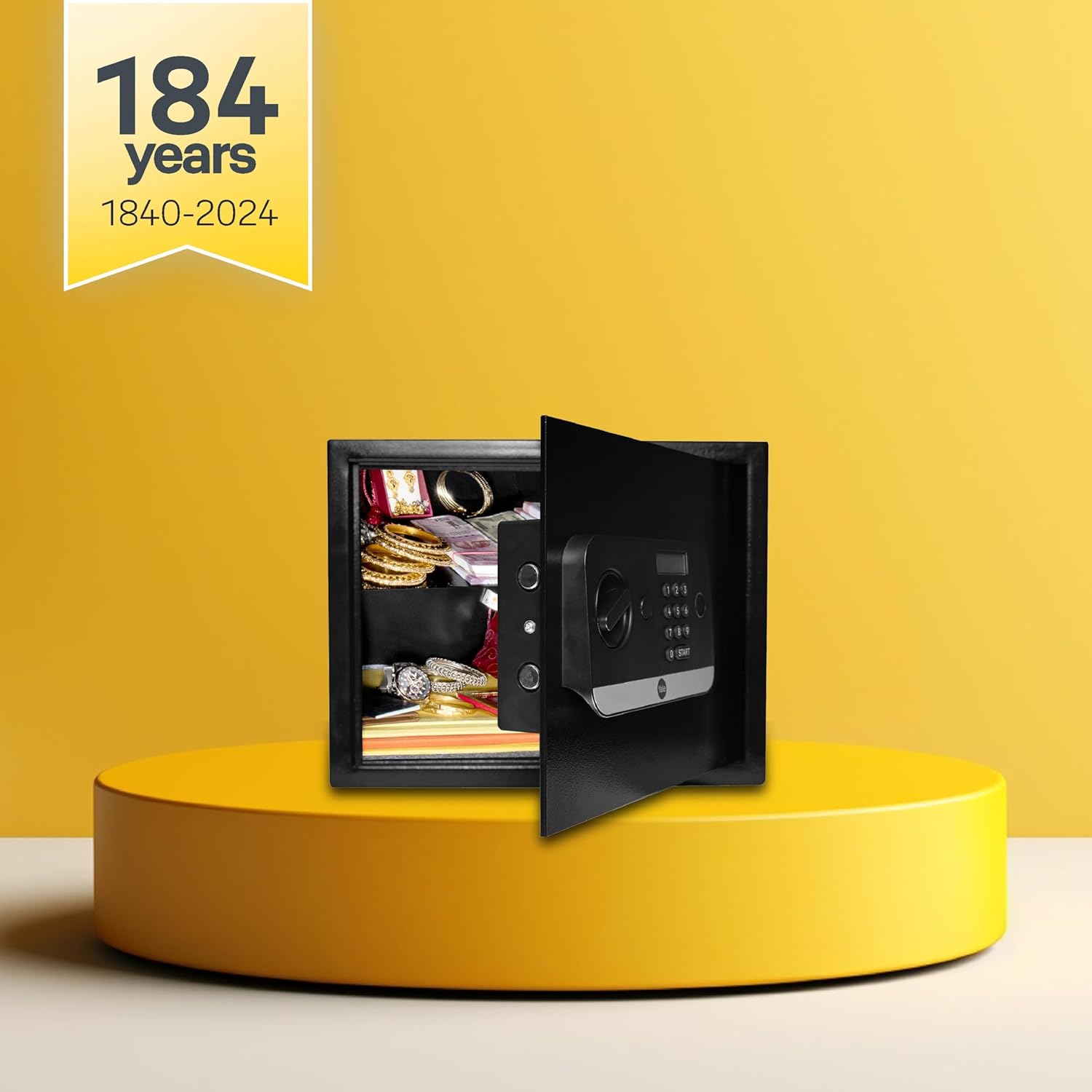 Yale Security Solutions Stellar 250/DB2 16 Liters Digital Electronic Safe Locker