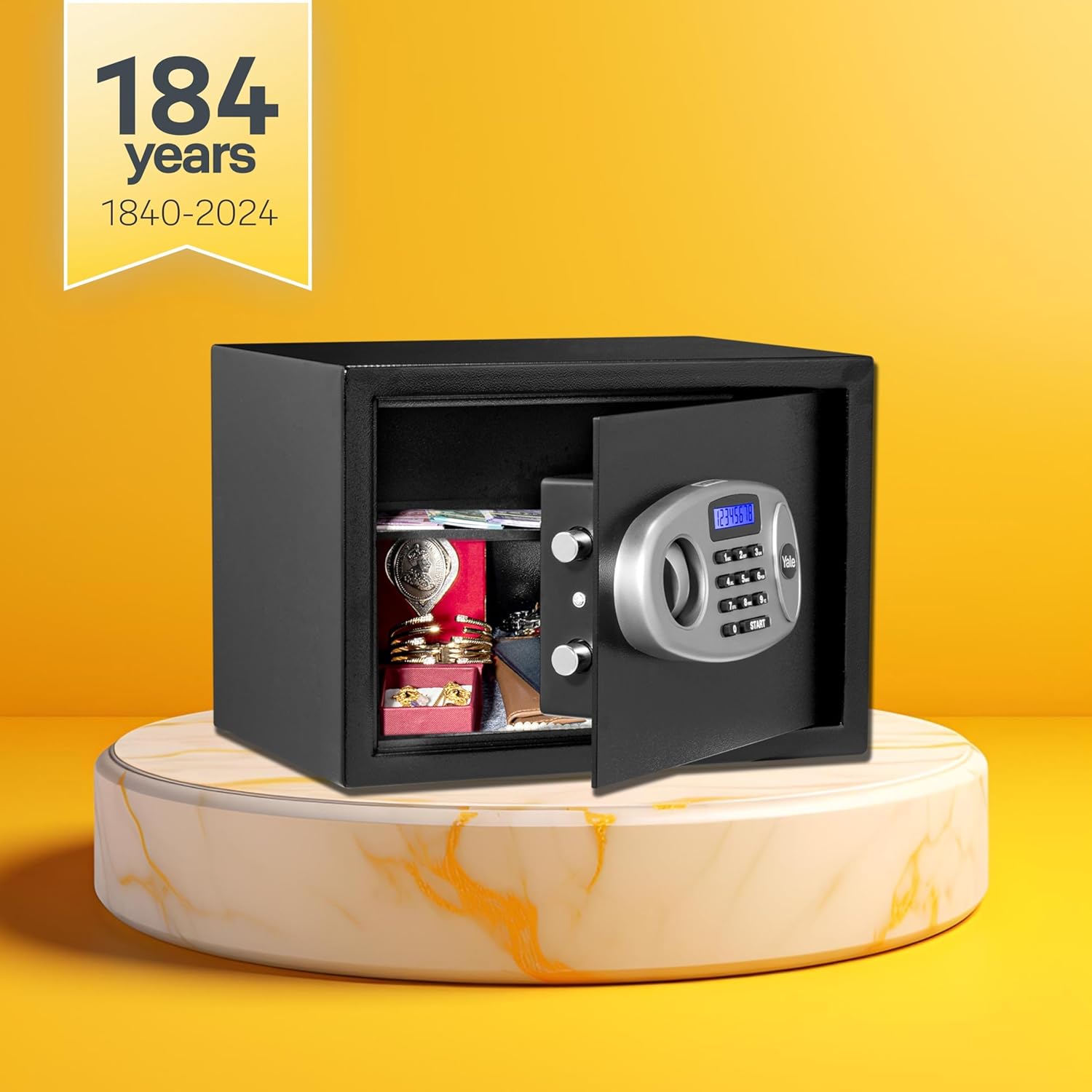 YALE YSS/250/DB2 Digital Safe With Electronic Keypad Locker