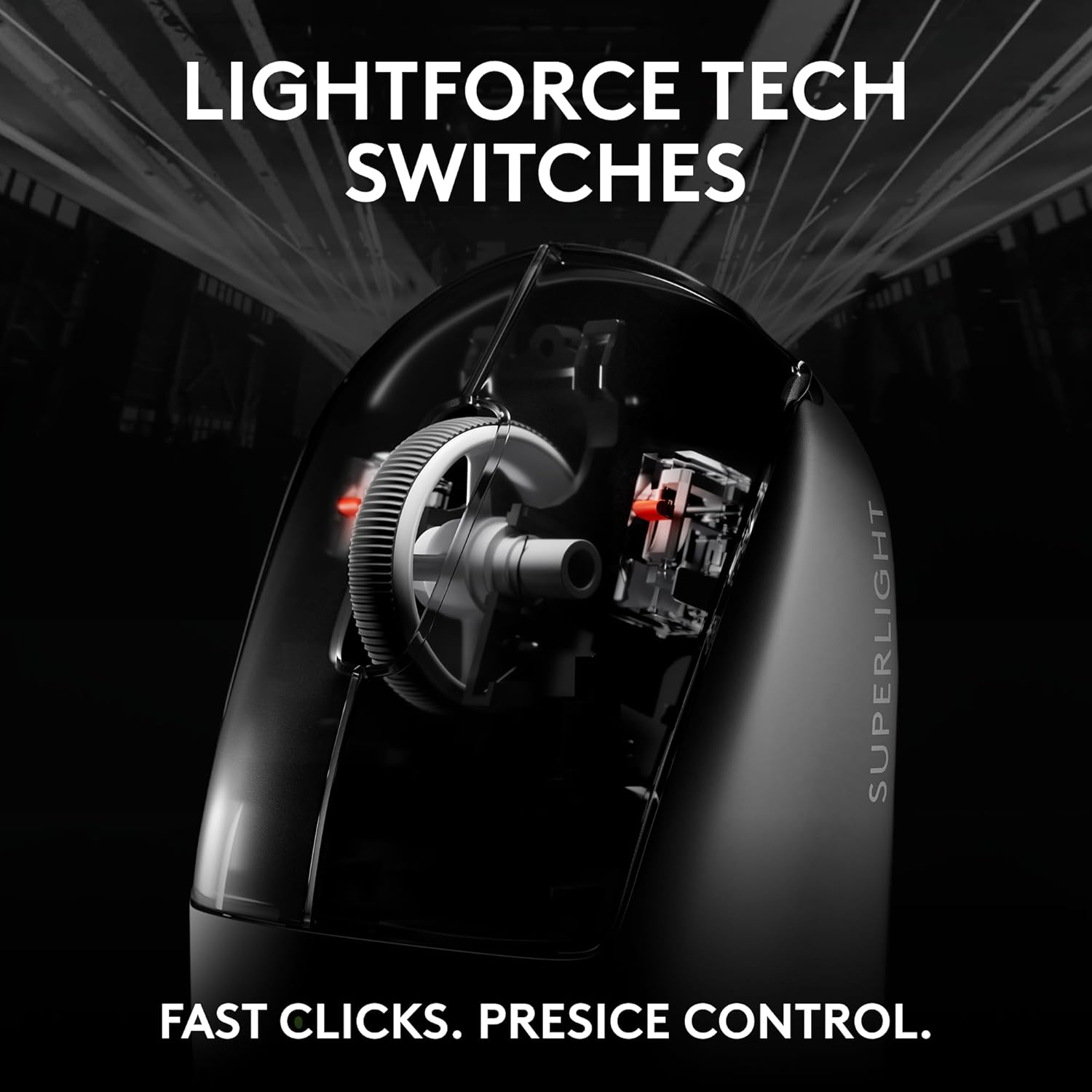 Logitech G PRO X Superlight 2 Lightspeed Wireless Gaming Mouse