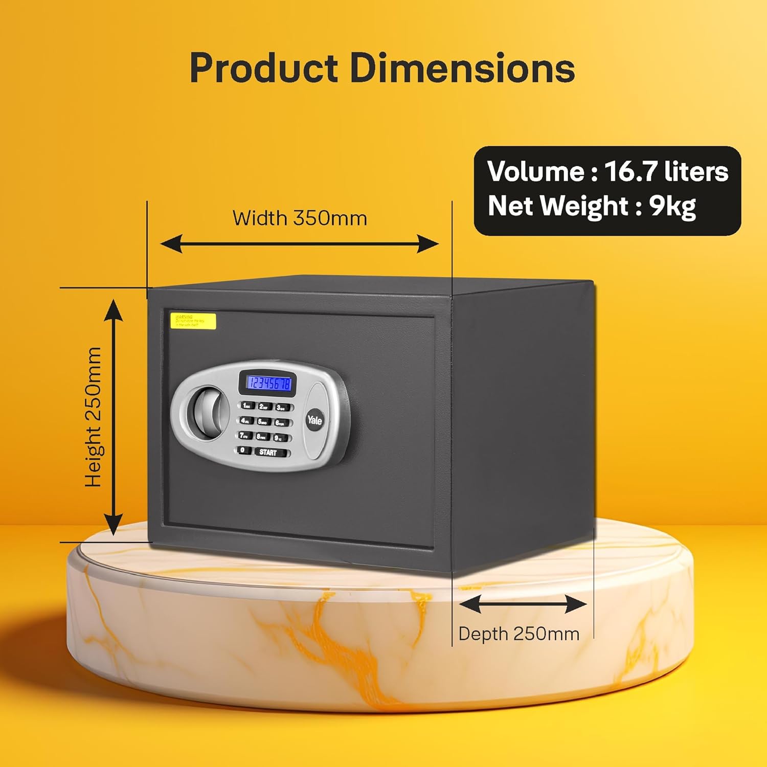 Yale YSS/250/DB2 Digital Safe Locker