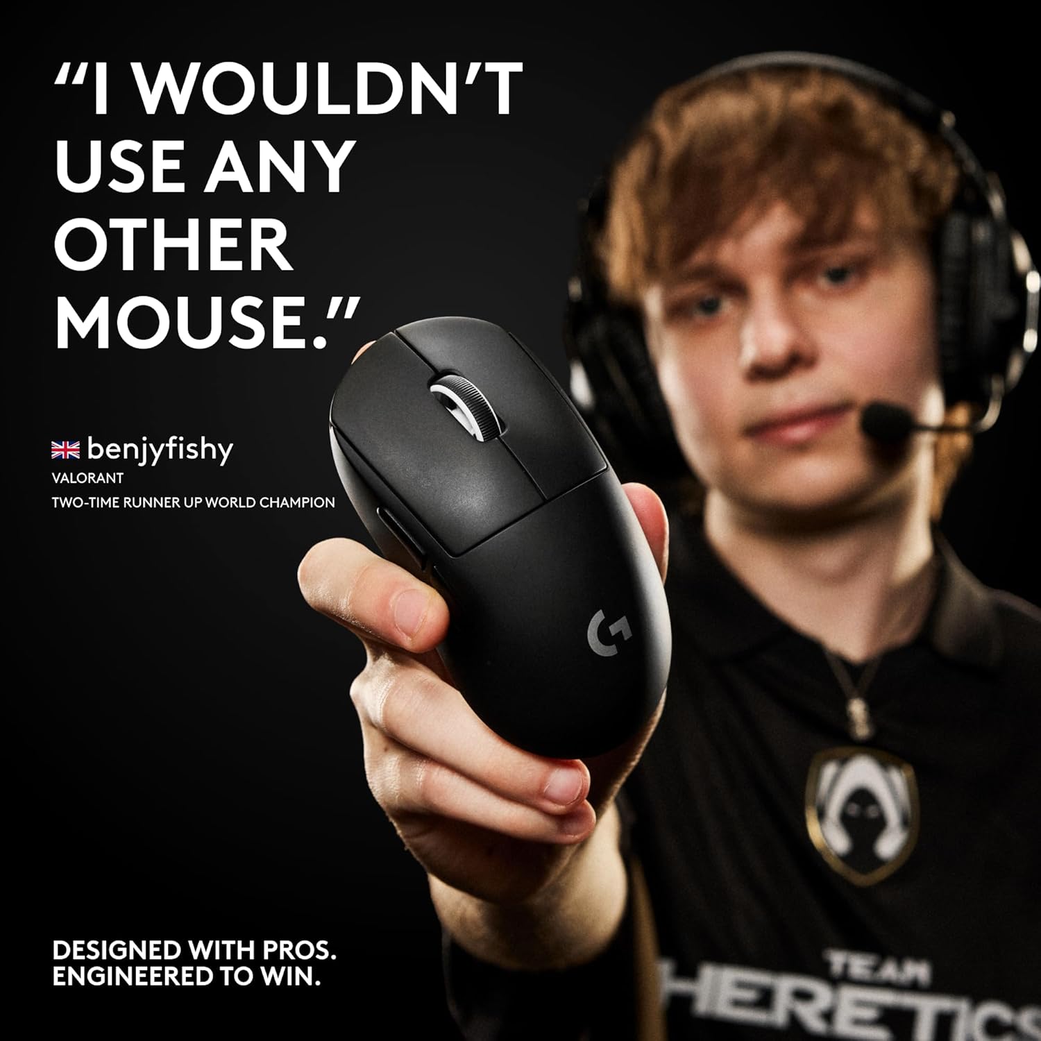 Logitech G PRO X Superlight 2 Lightspeed Wireless Gaming Mouse