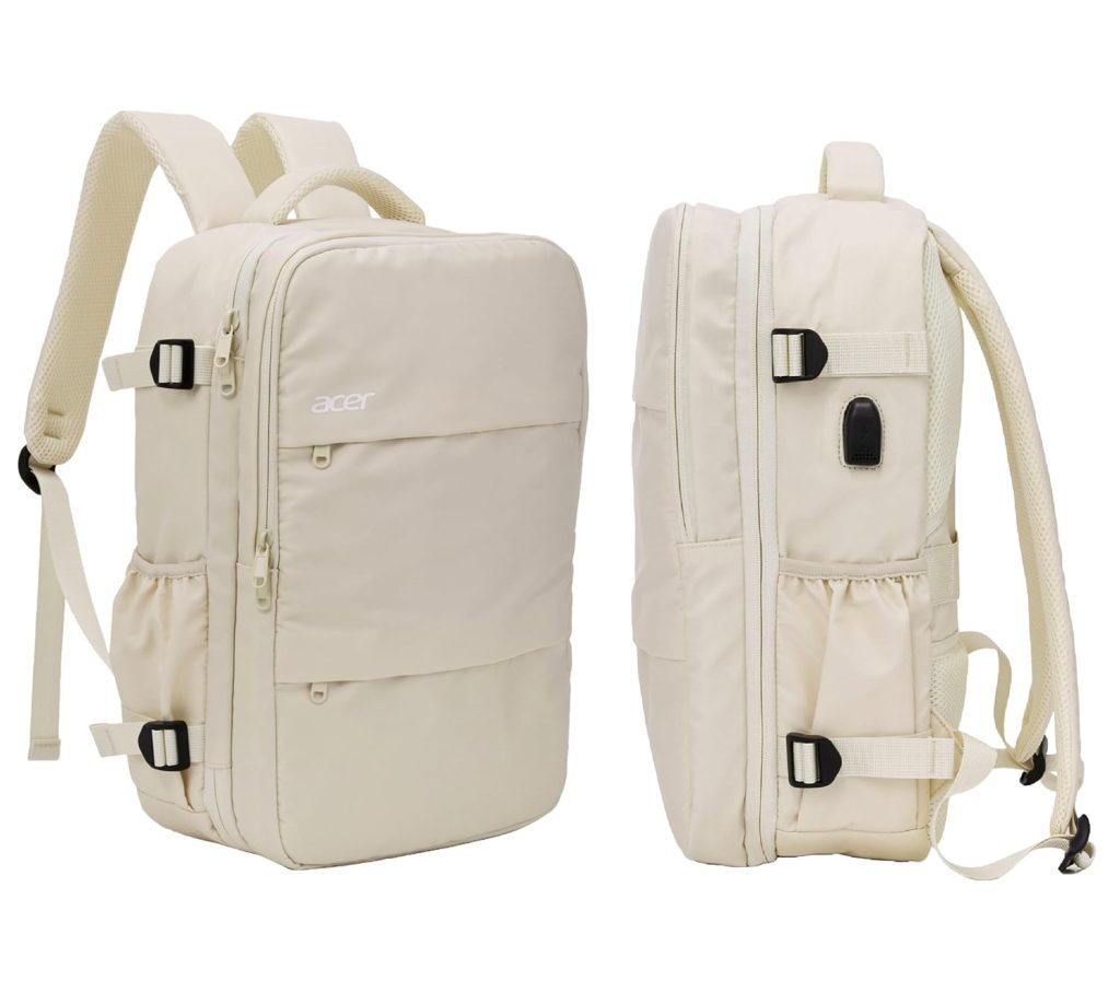 Acer Estilo Premium 15.6 Inch Beige Color Backpack