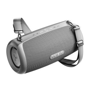 Tribit StormBox Lava Portable Bluetooth Speaker, 80W Loud Wireless Speaker, 24H Playtime, IP67 Waterproof, Bluetooth 5.4, Custom EQ, XBass, Built-in Mic, TWS Pairing for Camping/Beach/Party/Outdoor