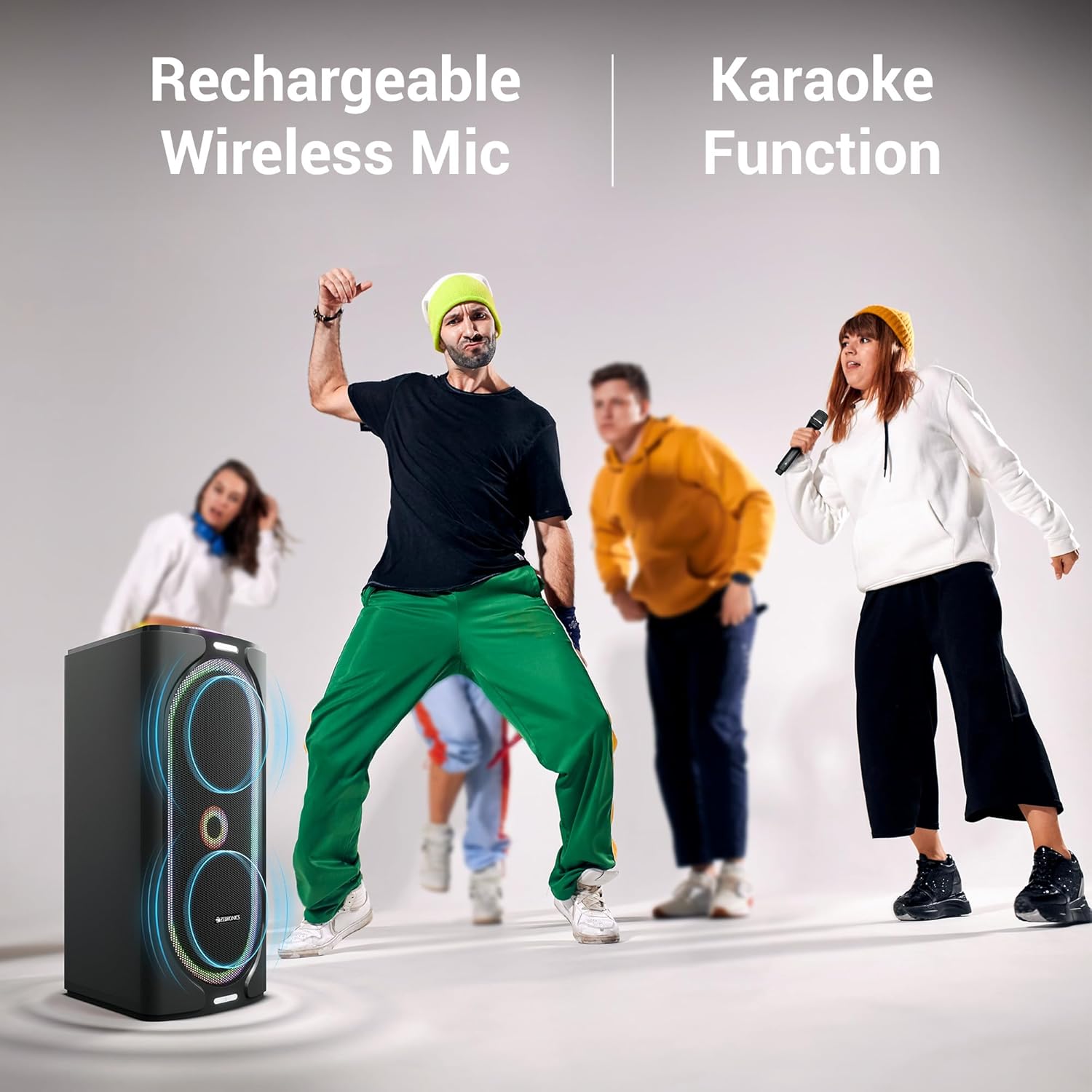 ZEBRONICS ROXOR PRO Party Bluetooth Speaker