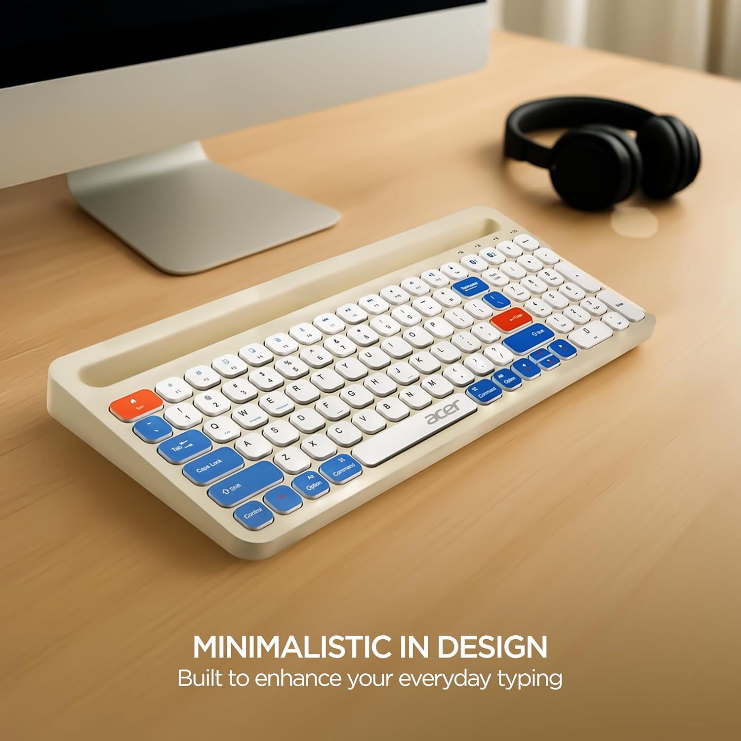 Acer SwiftPRO Multi-Device Bluetooth Wireless Keyboard with Cradle & Numpad