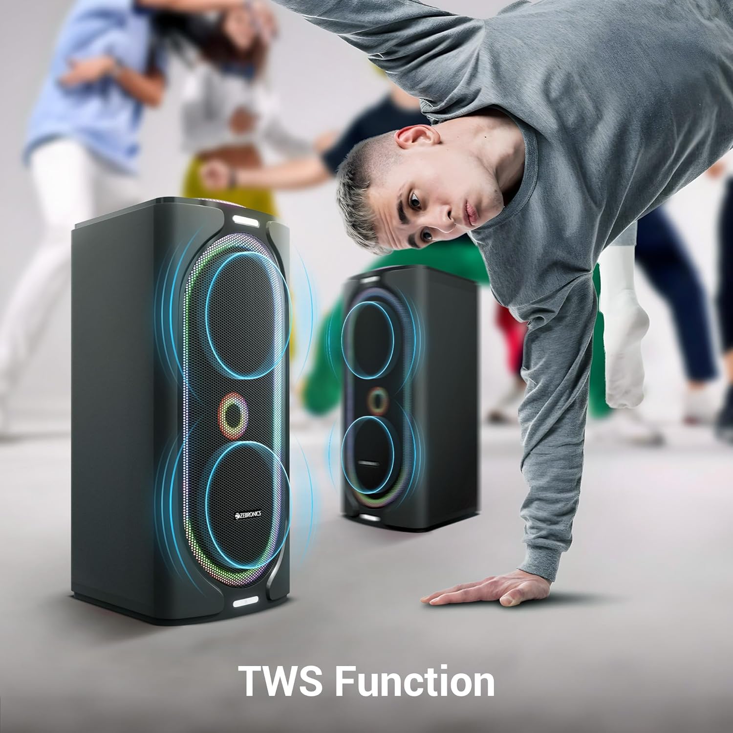 ZEBRONICS ROXOR PRO Party Bluetooth Speaker