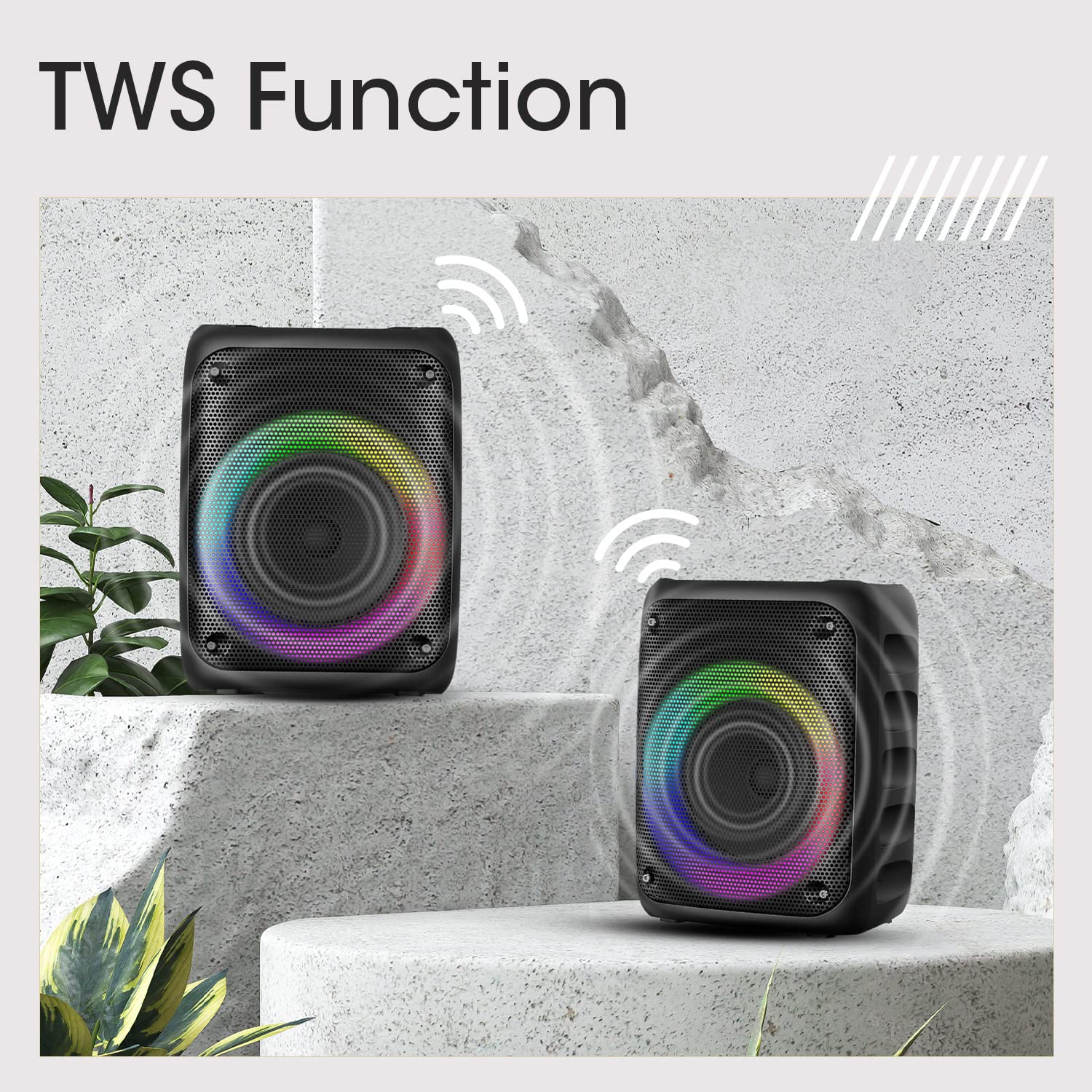 Zebronics Zeb-Buddy 500 Portable Wireless Speaker