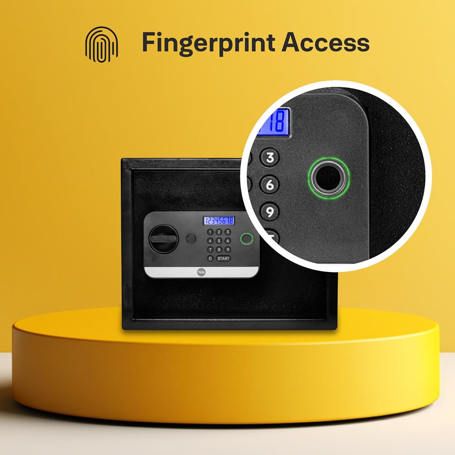 Yale Security Solutions Stellar 300/DB2 27.3 Liters Digital Electronic Safe Locker