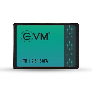 Click to see full view EVM 1TB 2.5-Inch SATA III Internal SSD – 550MB/s Read & 500MB/s Write, 3D NAND, 5-Year Warranty, Laptop & Desktop Solid State Drive (EVM25/1TB)