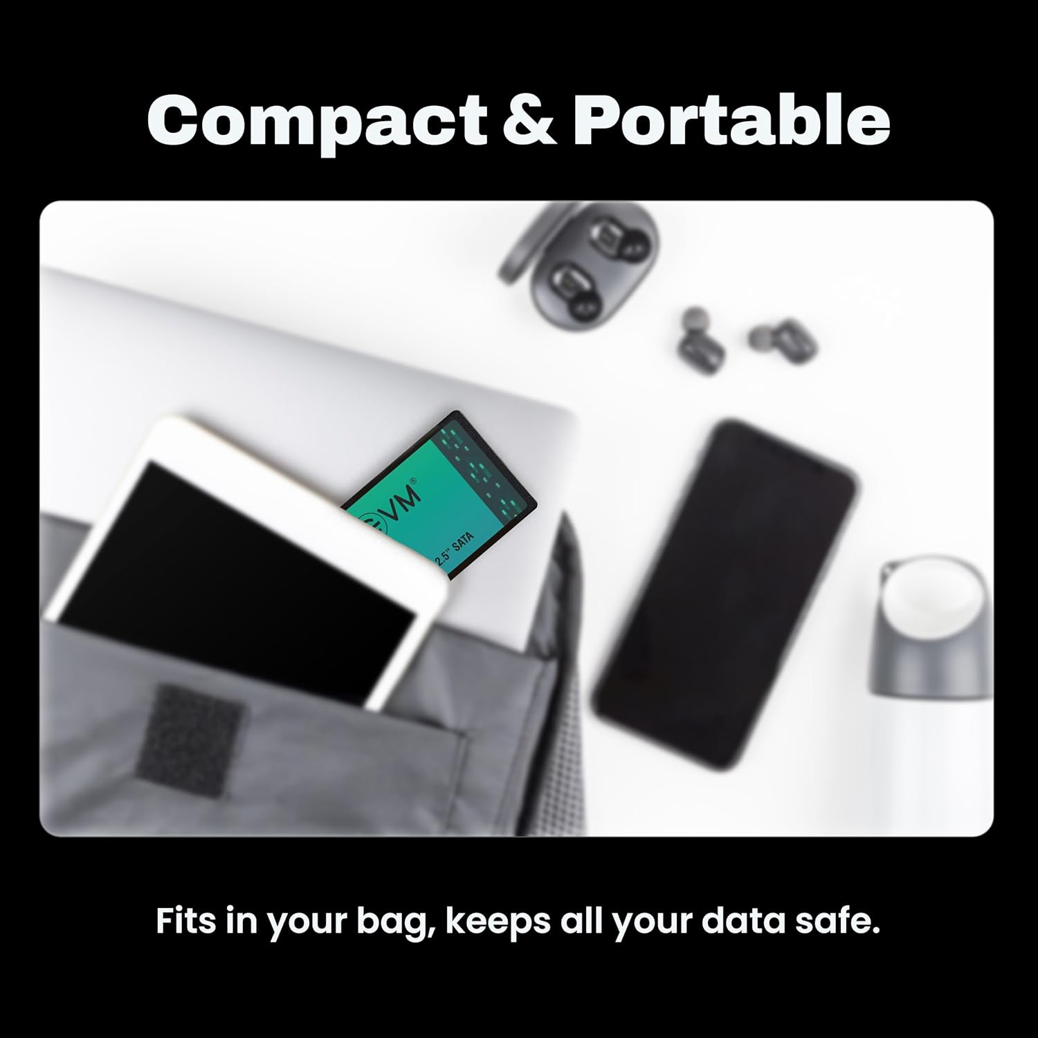 EVM 128GB 2.5-Inch SATA III Internal SSD β 550MB/s Read & 500MB/s Write, 3D NAND, 5-Year Warranty, Laptop & Desktop Solid State Drive (EVM25/128GB)