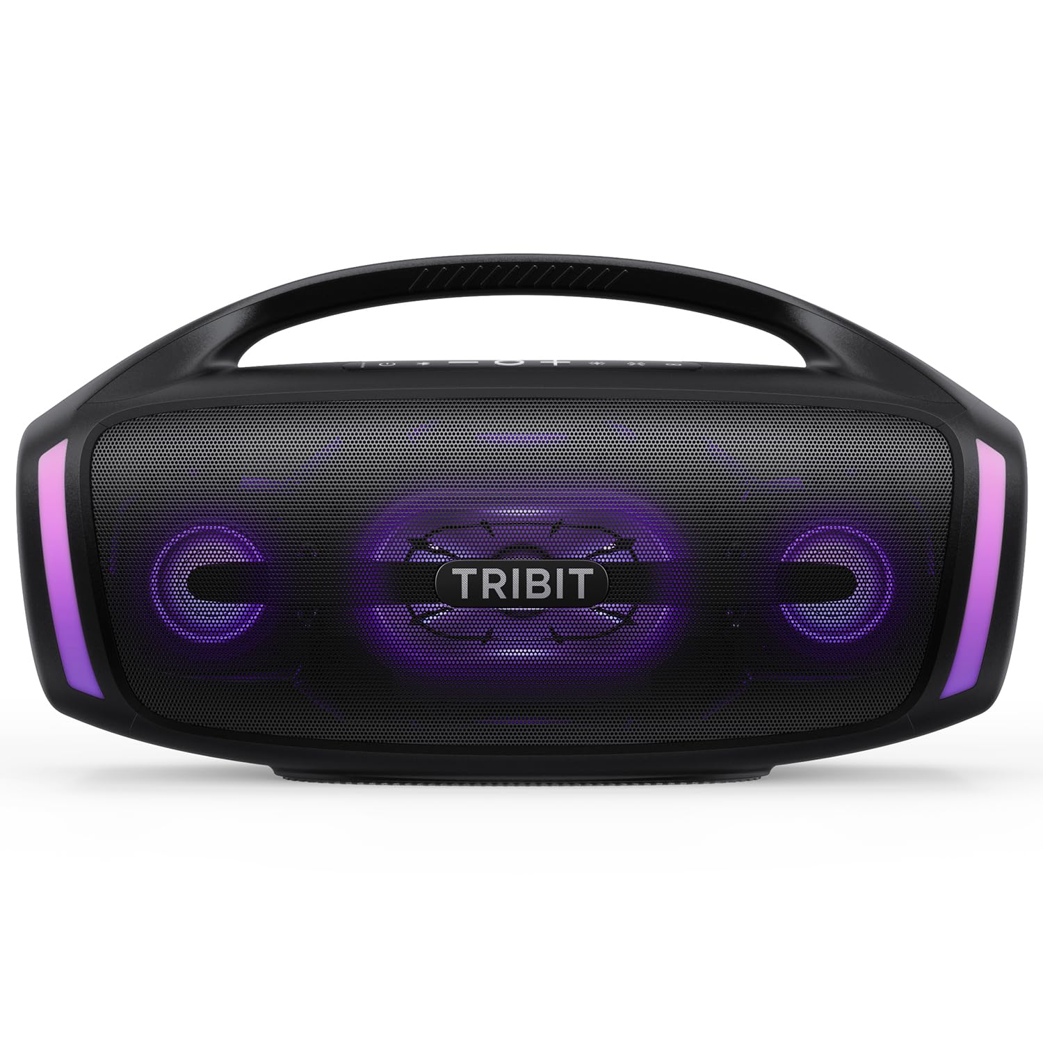 Tribit StormBox Blast 2 Bluetooth Speaker, 200W Portable Speaker with Subwoofer, XBass, LED Lights, Bluetooth 5.4, IP67, Custom EQ, 30H Playtime, Karaoke Function - Perfect for Outdoor Party/Garden