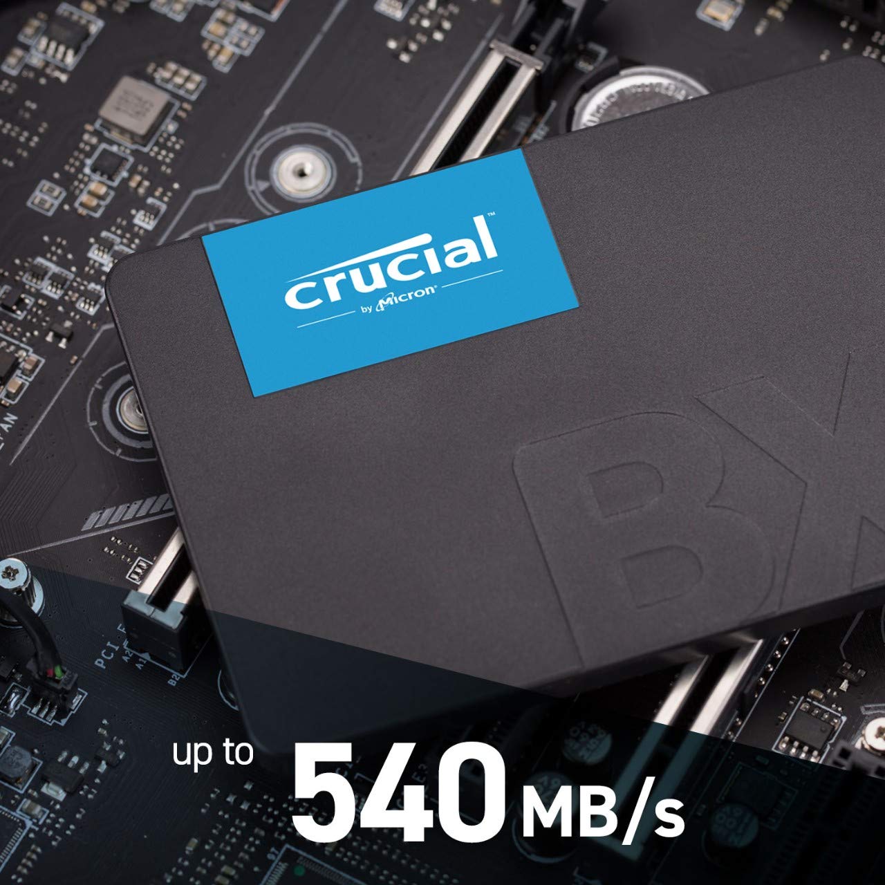 Crucial BX500 2.5 inch Internal Solid State Drive with SATA and 3D NAND Technology