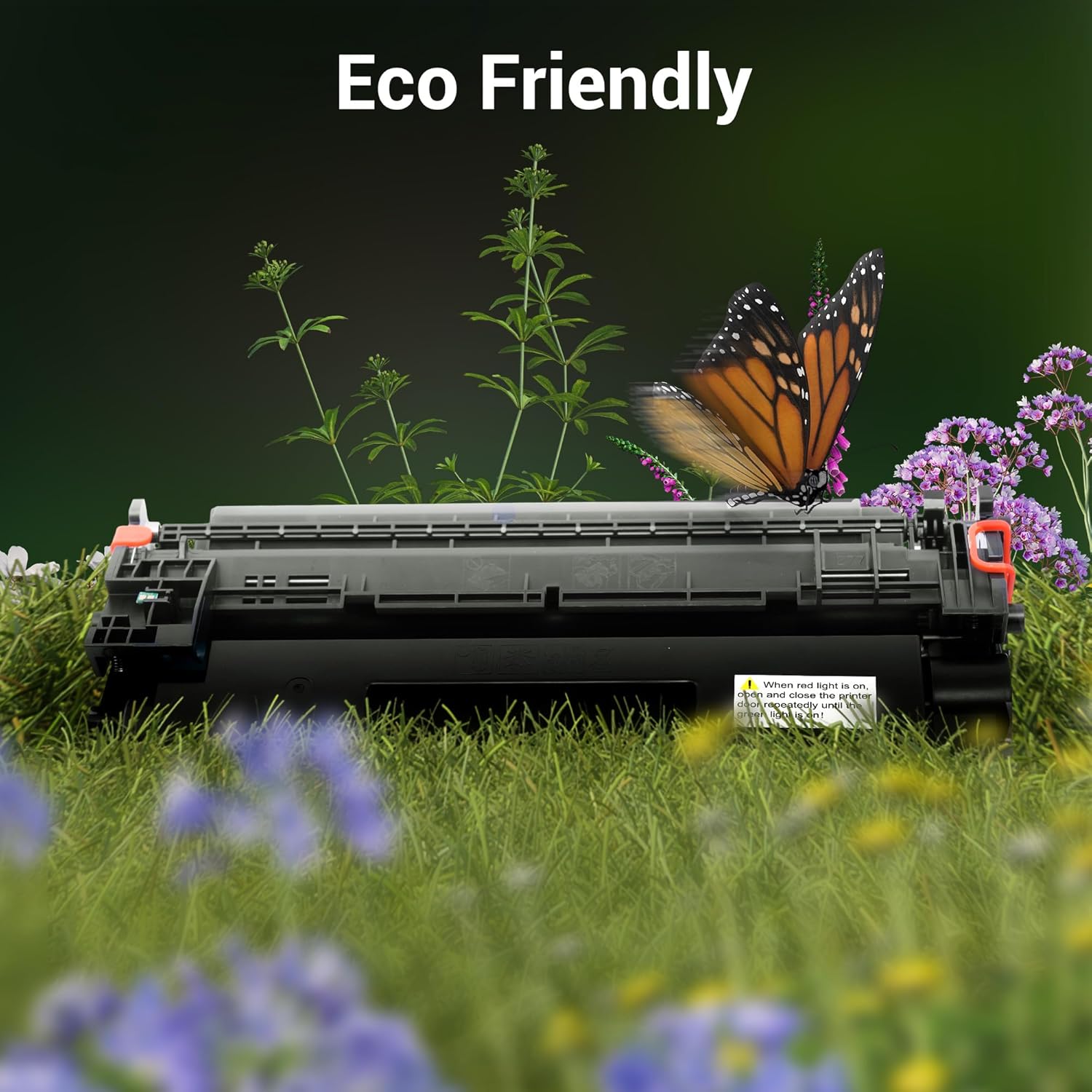 ZEBRONICS LPC77A Black Laser Toner Cartridge (with Chip) for HP LaserJet Pro/MFP & Enterprise Series