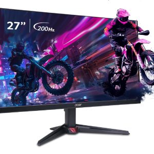 acer Nitro VG270 X1 27 Inch IPS Full HD Backlit LED Gaming Monitor I 0.5 MS Response I 200Hz Refresh Rate I SRGB 99%, HDR 10 I 2xHDMI, 1xDP I Stereo Speakers I AMD FreeSync Premium I Eye Care (Black)