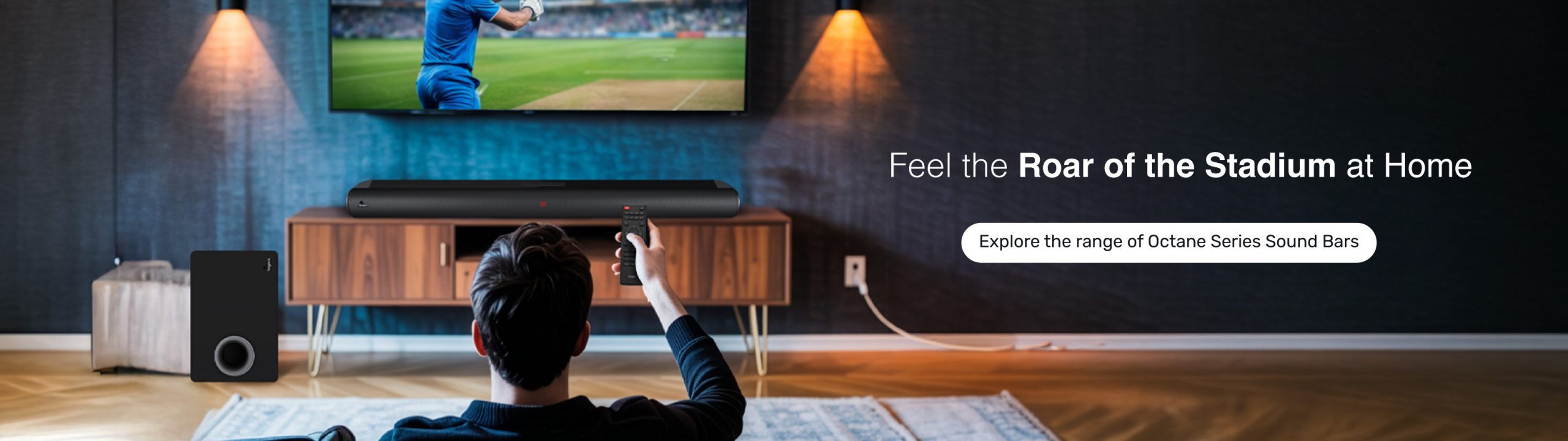Finger Soundbar Banner