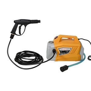 HYCO Label Star Power Electric High Pressure Car Washer Machine, 2400W, 150-200 Bar Pressure, 9.5L/Min Flow Rate, 10M Hose Pipe, Black and Yellow, with Spray Gun