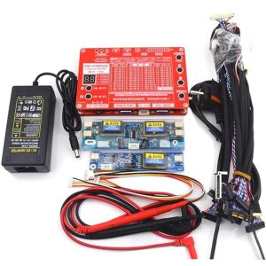 2K & 4K LCD LED TV Screen Panel Tester Kit - Comprehensive Laptop & TV Screen Diagnostic Tool with LVDS Cables