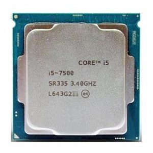 Core i5 7400/7500/7600 7th Generation, 2.4/2.7/2.8/3.0/3.4/3.5/3.8 GHz, LGA1151 Socket, 4 Cores, 4 Threads, 6 MB Cache,LGA 1151 Desktop Processor, 1 Year Warranty (Silver)