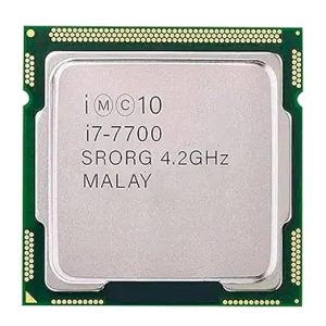 Techsupport Core i7 7700 7th Generation, 2.9/3.6/4.2 GHz, LGA 1151 Socket, 4 Cores, 8 Threads, 8 MB Cache, Desktop Processor, 1 Year Warranty