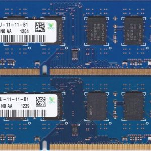 Sk Hynix 2 X 4gb (8gb Total) Hmt451u6bfr8a-pb Pc3l-12800u 1rx8 Desktop Memory