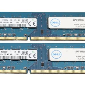 2 x 4GB (8GB Total) Hynix HMT351U6EFR8C-PB 4GB PC3-12800U Desktop Memory