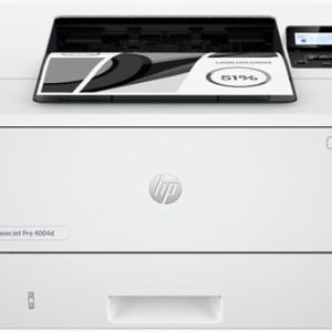 HP Laserjet Pro 4004D Wired Monochrome, Colour Laser Printers,White