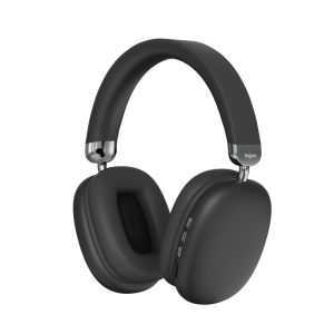 FINGERS Jovia-H7 Wireless Over-Ear Headphones (Immersive Bass, Luxe Design, 18-Hour Playtime, Noise-Isolating Fit, Bluetooth® | FM Radio | MicroSD | AUX, Made in India) - Gentle Grey