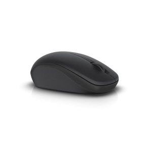Dell WM126 Wireless Mouse, Optical, 1000 DPI, 3 Buttons,12 months runtime, AA battery, USB receiver, USB Type-A, RF Interface, scrolling wheel, Plug and Play, Black, 0.12 lb