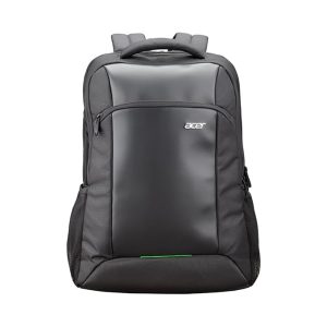 acer Trenzo New Airmesh Padded Premium Black 15.6" Laptop Backpack I USB Charging, 23 Litres 2 Spacious Compartment I Multipurpose Univeral Trendy Bagpack